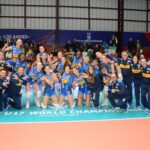 Nuevo Ministro del Deporte Riveros en su primera actividad oficial dijo presente en San Felipe en el último partido disputado por la Selección Chilena en el Mundial de Vóleibol Femenino U17